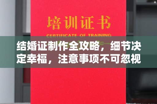 高雄结婚证制作全攻略，细节决定幸福，注意事项不可忽视