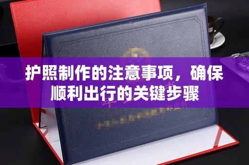 高雄护照制作的注意事项，确保顺利出行的关键步骤
