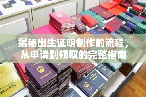 高雄揭秘出生证明制作的流程，从申请到领取的完整指南