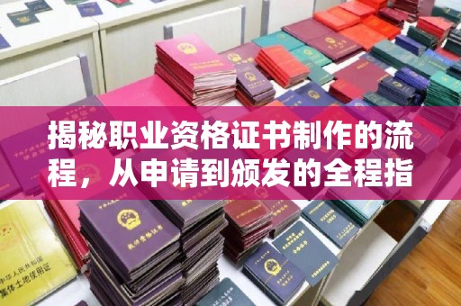 高雄揭秘职业资格证书制作的流程，从申请到颁发的全程指南