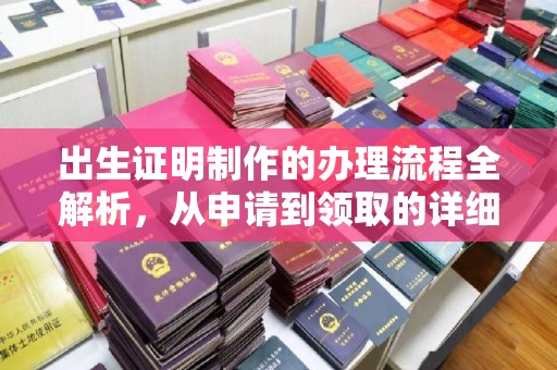 高雄出生证明制作的办理流程全解析，从申请到领取的详细指南